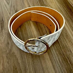 Michael Kors white/gold XL